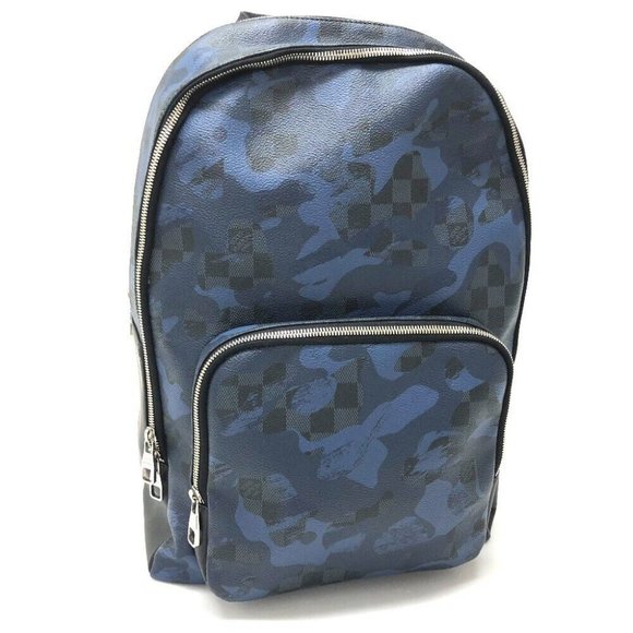 LOUIS VUITTON Damier-Cobalt Cobalt - Andy Backpack Blue N41510 - Picture 1 of 9